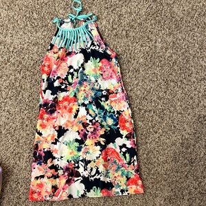 Floral Halter Dress